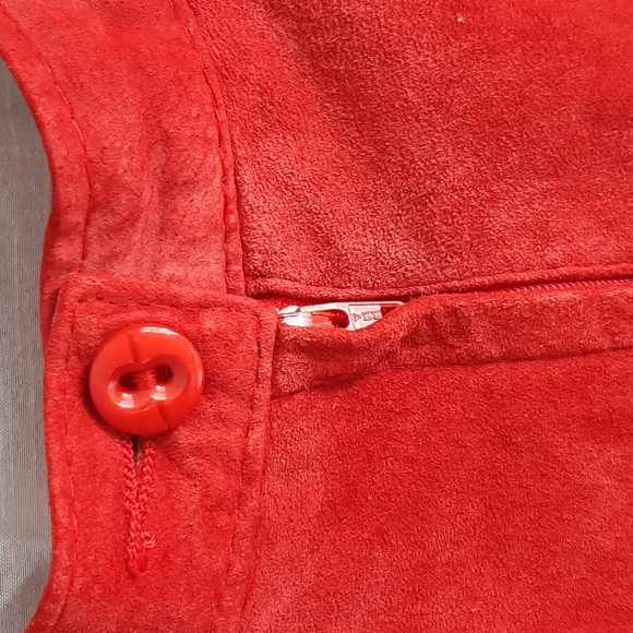 Vintage Leather Skirt - Picture 4 of 5